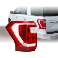 Rear Tail Light Assembly For 2018-2022 Ford Expedition Suv Driver Left Side Halogen Red Clear Lens With Bulbs And Wire Harness 