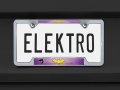 Batgirl Open License Plate Frame