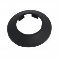 Uxcell 40mm Plastic Wall Flange Radiator Water Pipe Cover Black 4pcs