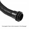 Uxcell Cable Gland Corrugated Tube Connector I 20 Ripple Pipe Joint Clamps 3pcs
