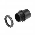 Uxcell Cable Gland Corrugated Tube Connector I 20 Ripple Pipe Joint Clamps 3pcs