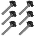 Set Of 6 Ignition Coils Uf773 For Lincoln Continental 2 7l 3 0l V6017 2020 Ford Edge Fusion F 150 2 Mkx Mkz Nautilus 