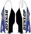 Factory Effex 17-40270 Lower Fork Graphic 