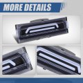 Auto Dynasty 3d Led Bar Rear Black Housing High Mount Centre 3rd Third Tail Brake Light Lamp For Chevy Corvette C4 91-96
