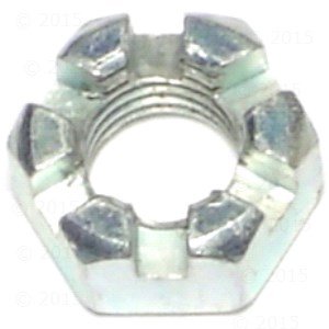 Hard-to-find Fastener 014973312497 Coarse Slotted Hex Nuts 5 26-18-inch