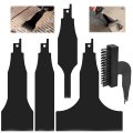 5 Piece Reciprocating Saw Spatula And Wire Brush Set Stainless Steel Scrapers For Rust Dirt Removal Electric Shovel Attachment 