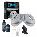 Rear Brake Pad And Rotor Kit With Chemical Ceramic For 2010 2015 Lexus Rx350 Rx450h 2014 2019 Toyota Highlander 2011 2020 