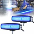 15 Led Forklift Safety Lights Blue 30w Dc 12 80v Warehouse Warning For Truck Excavator And Industrial Vehicles 2 Pack 