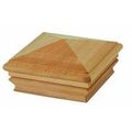 Deckorators 72890 Newport High Pyramid Cedar Post Cap 