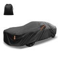 Car Cover For Ford Mustang 1994 2021 Waterproof Aluminum Film Outdoor Protection From Sun Rain Snow Hail Driver Door Zipper 