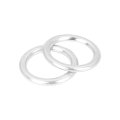 10pcs M14 Silver Tone Oil Drain Plug Gaskets Replacement For Audi N-013-815-7 