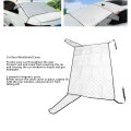 Kimiss Car Rear Windshield Cover Magnetic Auto Windscreen Snow Ice Protector 2 Layers All Weather Frost Dust Sunlight Block For