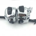 Httmt Xh9200-007-left Right Chrome Left Switch Fit For Suzuk Gsx-r600 Gsx-r750 Gsx-r1000 Tl1000 Hayabusa Gsx1300r Us Model 