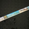 M-d Building Products 78154 Fluted 1-3 8-inch By 72-inch Carpet Trim Silver 