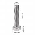 Uxcell 1 4-20x1-1 4 Hex Bolts 304 Stainless Steel Hexagon Screw Bolt 10pcs