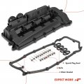 A-premium Right Side Engine Valve Cover With Gasket Spark Plug Seals Bolts Compatible Land Rover Lr4 2010-2013 Range 2010-2019