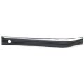 Front Driver Side Bumper Trim Molding For Chevy K2500 K3500 1994 To 2000 Black And Chrome Plastic Impact Strip 2 Piece Type 