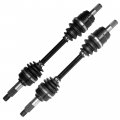 Caltric Front Left And Right Cv Joint Axle Compatible With Honda Trx420fa Rancher 420 4x4 Dct Irs