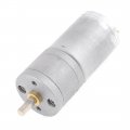 25mm Dia Permanent Magnetic Planet Gear Box Motor 30 Rpm Dc 12v 60ma 