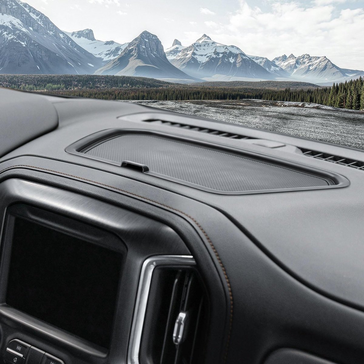 Dashboard Organizer Tray For 2019-2021 Chevy Silverado 1500 Gmc Sierra 2020-2023 Sierra 2500hd 3500hd Accessories Console
