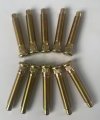 10pcs M12-1 5 Extended Wheel Studs 2 85 Uhl For 5-lug Honda Accord V6 Civic Prelude Acura Integra Type R Rsx Tsx 
