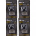 Niche Brake Pad Set For Suzuki Intruder 800 1400 1500 750 Cavalcade 59100-38820 Front Rear Organic 4 Pack