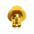25pcs Wheel Rim Rivets Gold Abs Lip Nuts