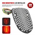 Liru Motorcycle Integrated Taillight Turn Signals Light Brake For Yamaha Royal Star Xvz1300 V-star 650 Xvs650 Classic Silverado