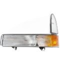 Parking Light Assembly Driver Side For Ford Excursion 2002 To 2005 Park Signal Combination 2c3z13201aa Fo2520169 580a 120l 