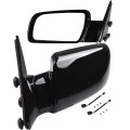 Left And Right Side Mirror 1992-1994 For Chevy Blazer 1988-1999 C1500 C2500 C3500 K1500 K2500 K3500 Manual Fold Non-heated Oe
