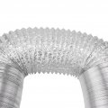 Ducting Dryer Vent Hose Flexible 6in 2 Stainless Steel Clip Aluminum Foil Wire Pvc Sturdy Safe For Shower Room 10m 32 8ft
