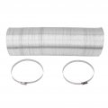 Ducting Dryer Vent Hose Flexible 6in 2 Stainless Steel Clip Aluminum Foil Wire Pvc Sturdy Safe For Shower Room 10m 32 8ft