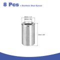 8pcs 304 Stainless Steel Spacer 3mm Id X 6mm Od Mm Length 12 0 24 0 39 Inch Screw Standoff Bushing Plain Finish Unthreaded