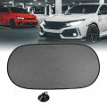 Uxcell Black Car Suv Vehicle Rear Window Sun Shade Visor Mesh Cover Shield Curtain