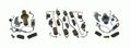 Carlson H2316 Rear Drum Brake Hardware Kit 