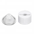 Uxcell 10 Pcs 20mm Led Lens 45 Degree With White Holder For 1w 3w High Power Light