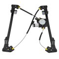 Factory Style Rear Power Window Regulator With Motor Assembly Compatible Ford F150 Lobo Lincoln Mark Lt Crew Standard Cab 04-08