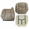 Driver Side Bottom Top Lean Back Seat Covers Foam Cushion For Chevy Silverado Avalanche Gmc Sierra 2003 2004 2005 2006 2007 