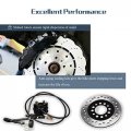 Hydraulic Rear Disc Brake Caliper System With Rotor And Pads For 150cc 200cc 250cc Dirt Bike Quad Atv Go Kart Dune Buggy