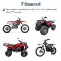 Hydraulic Rear Disc Brake Caliper System With Rotor And Pads For 150cc 200cc 250cc Dirt Bike Quad Atv Go Kart Dune Buggy