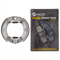 Niche Brake Pad Set For Kawasaki Vulcan 800 Classic 41048-1070 43082-1234 Front Rear Organic