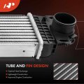 Turbo Intercooler For 2013-2014 Ford Fusion L4 1 6l Turbocharged Sedan