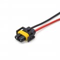 Uxcell 10 Pcs H11 H8 880 881 Female Adapter Wiring Harness Sockets Wire Headlights Fog Lights For Vehicle