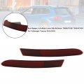 Topteng Rear Bumper L R Lower Side Reflector 7p6945701k 7p6945702g For Vw Touareg 2014-2018