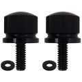 2pcs Aluminum Alloy Seat Mounting Bolt Works For Touring 1996-later And Other Model With 1 4 -20 Thread