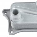 A-premium Engine Oil Cooler Compatible With Audi A6 A7 Quattro 2016-2018 A8 2015-2018 Q7 2017-2019 V6 3 0l Supercharged