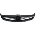 Front Grille Assembly For Honda Civic 2004 2005 Sedan Painted Black Plastic Shell And Insert Ho1200164 71122s5aa00zb 