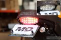 Motodynamic Integrated Sequential Led Tail Lights Clear Lens For 2015-2023 Ducati Scrambler