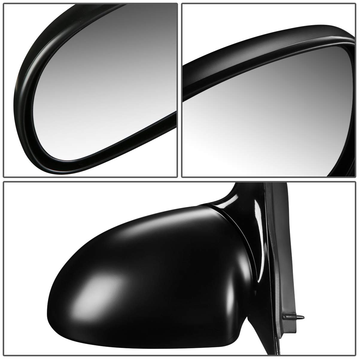 Gm1321281 Oe Style Powered Passenger Right Side View Door Mirror For Buick Park Avenue 98-05