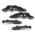 G-plus Front Bumper Bracket Retainer Support Abs Black 